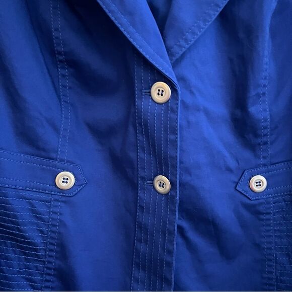 Cato Women's Size 16/18 Blazer Jacket
Royal Blue, Lined - Picture 9 of 15